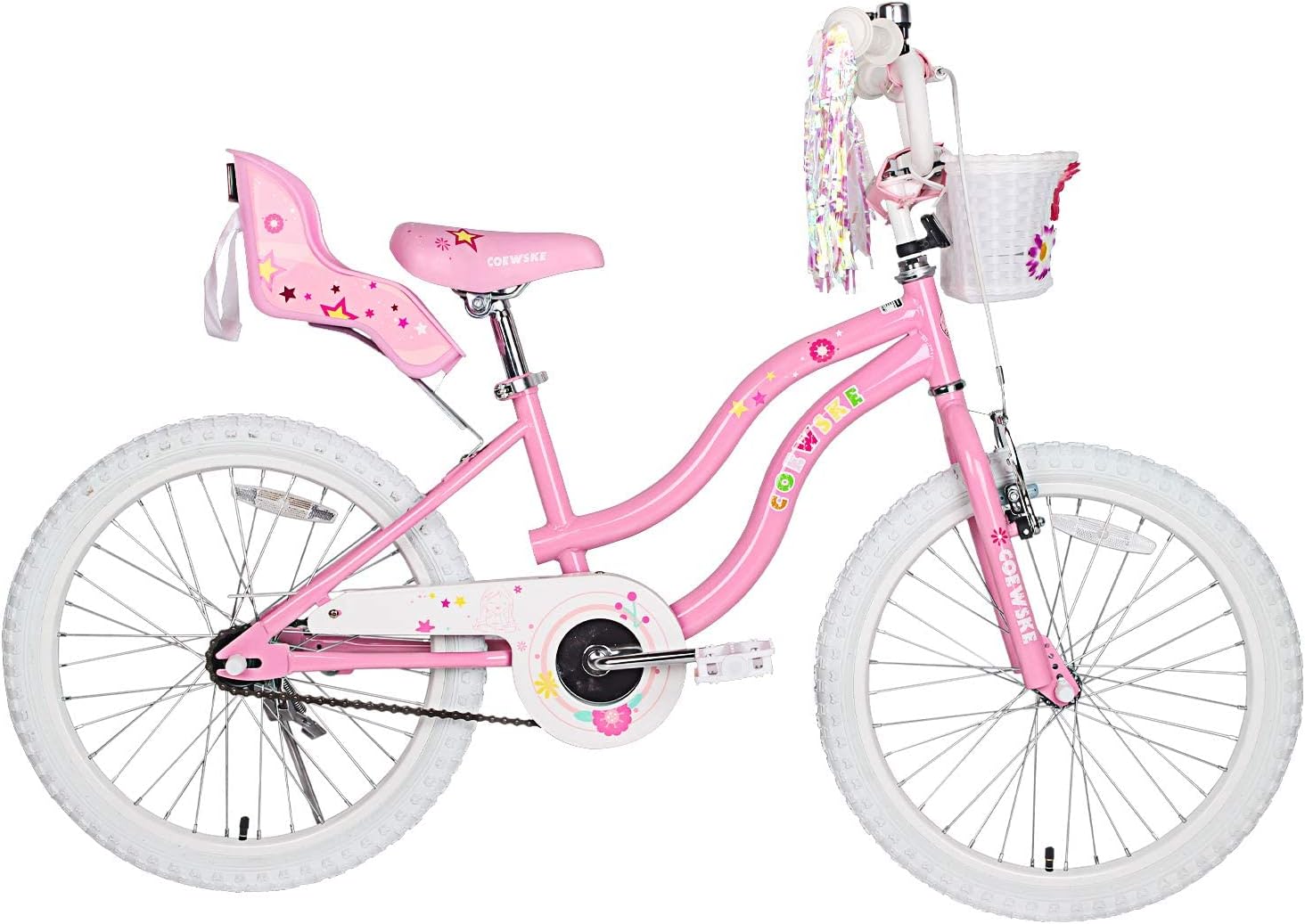 COEWSKE Kid s Bike Steel Frame Children Bicycle Little Princess Style coewske kids bike